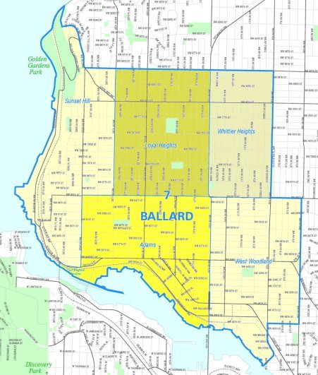 Map of Ballard Area