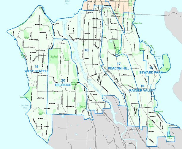 South Seattle Map