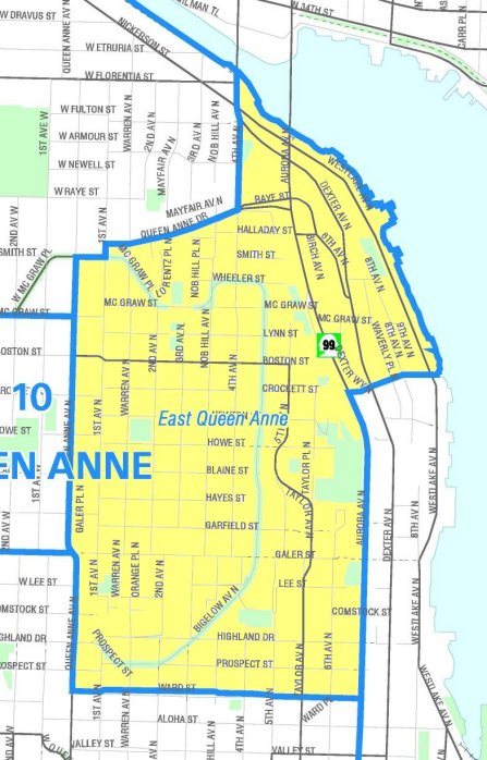 [Map of East Queen Anne]