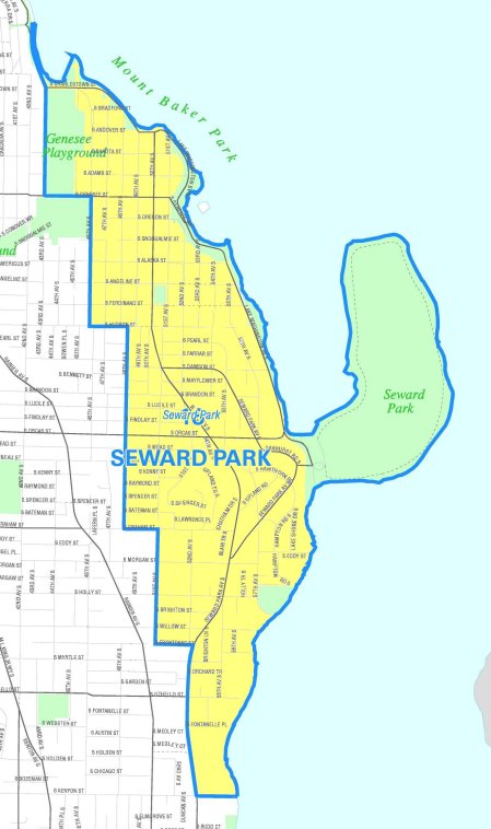 [Map of Seward Park Neighborhood]