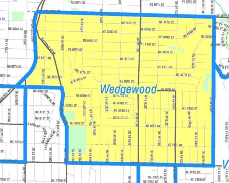 [Map of
WEDGEWOOD]