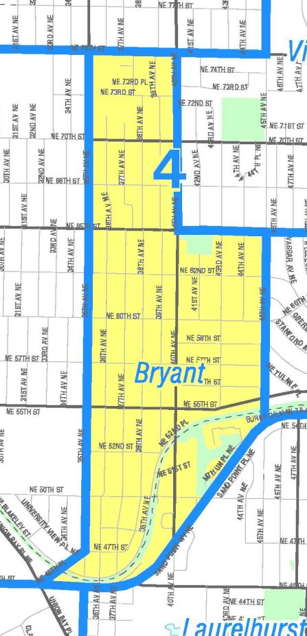 [Map of
BRYANT]